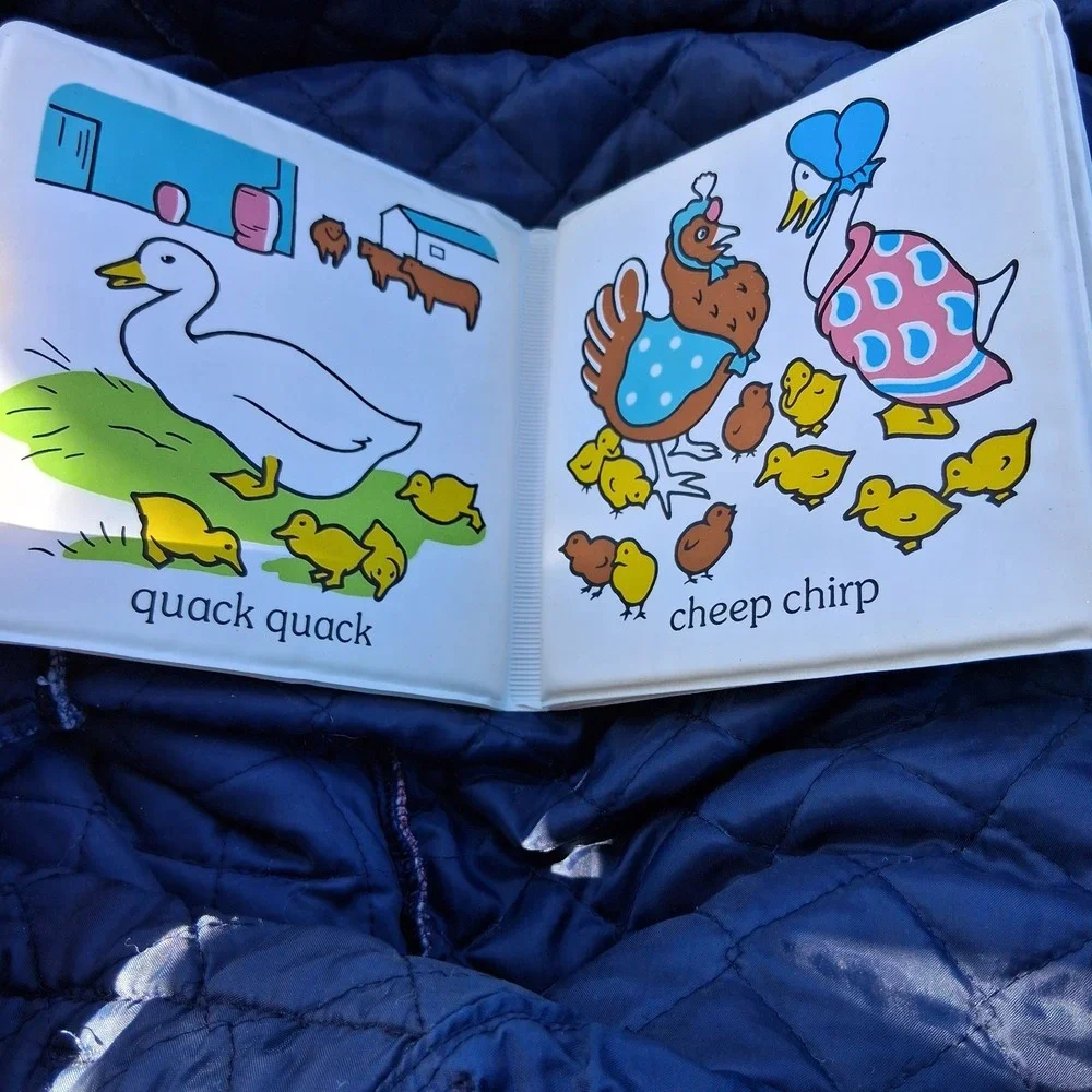 Vintage‎ Beatrix Potter Baby Bath Book Jemima Puddleduck EUC 1988 Rare HTF 80s